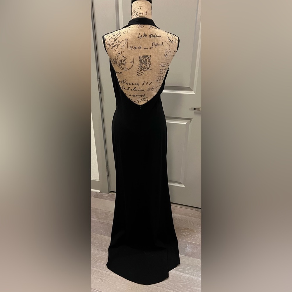 Size 12 vintage black Elie Tahari dress, wore once - Picture 2 of 3